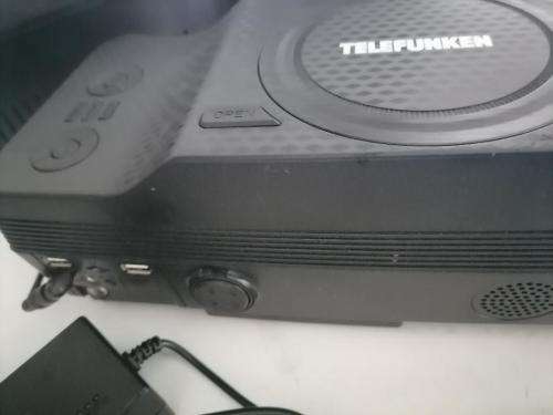 *MONTH END MADNESS**TELEFUNKEN TDP-2500DVD PROJECTOR WITH POWER CORD*R3700 RETAIL**