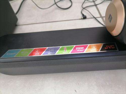 *EASTER SPECIAL**AMAZING SOUND*JVC TH-N331B SOUND BAR,WIRELESS SUB,WIRELESS SPEAKERS,REMOTE*R4000