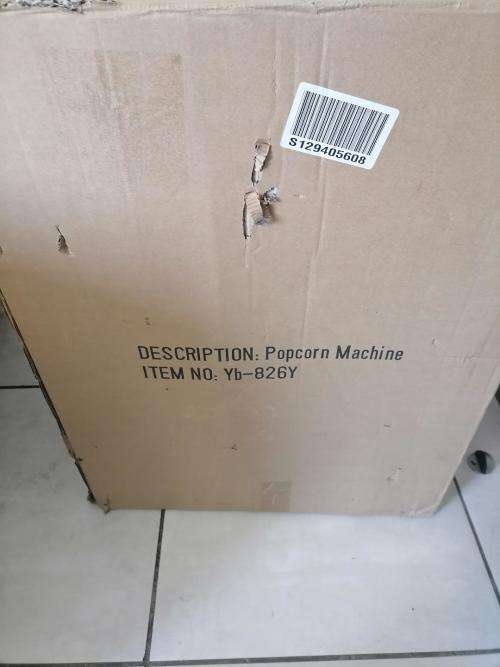*MONTH END MADNESS*BRAND NEW COMMERCIAL POPCORN MACHINE*MARKETS,PARTIES,FUNCTIONS*R3500 RETAIL**