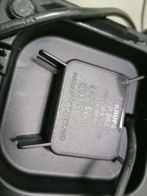 *BELLCO BARGAINS***KRUPS COFFEE,ESPRESSO,CUPACHINO MACHINE WITH BUILT IN FROTHER**WORKING**