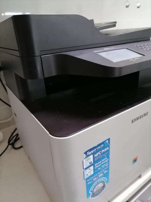 *BELLCO BARGAINS*SAMSUNG XPRESS C1860FW COLOR  WIFI LAZER ALL ON ONE PRINTER*R6500 IN STORE**