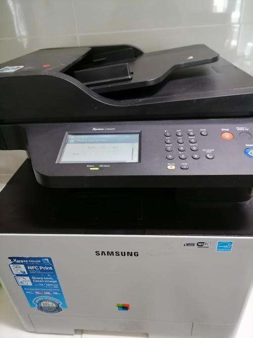 *BELLCO BARGAINS*SAMSUNG XPRESS C1860FW COLOR  WIFI LAZER ALL ON ONE PRINTER*R6500 IN STORE**