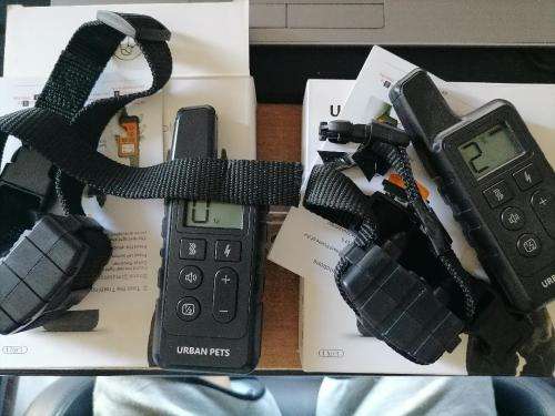 *BUY ONE GET ONE FREE*URBAN PETS REMOTE WATERPROOF RECHARGABLE DOG TRAINING COLLAR*R2000 IN STORE**