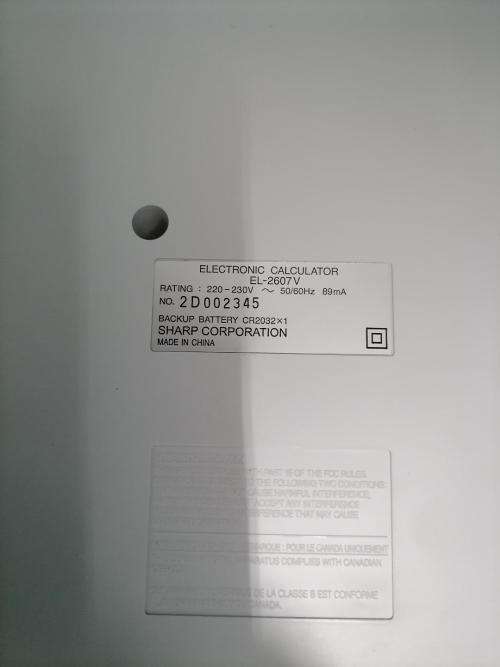 *EASTER SPECIAL*BRAND NEW SHARP ELECTRONIC RECIEPT PRINTING CALCULATOR*R2200 IN STORE**