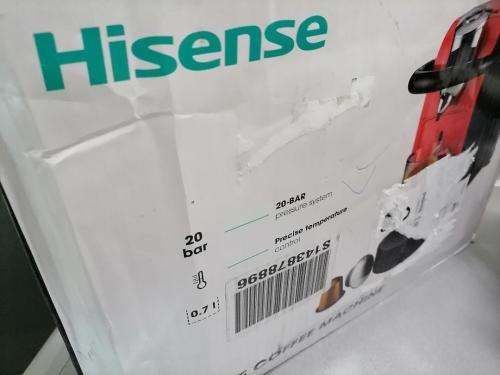 *EASTER SPECIAL*DEMO HISENSE COFFE CAPSULE MACHINE*AWESOME RED COLOR*R2500 IN STORE**
