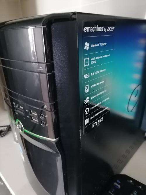 *MONTH END DEALS*COMPLETE DESKTOP PC WITH SCREEN,GAMING LED KEYBOARD,MOUSE,HEADSET**