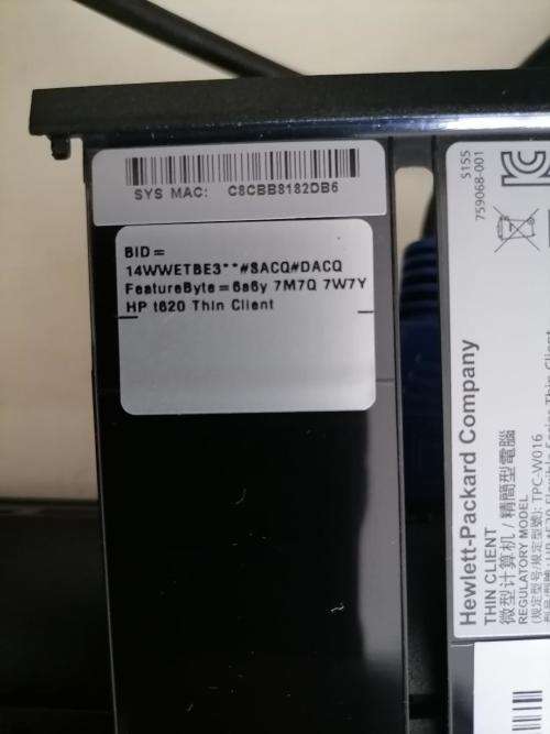 *MONTH END DEALS*HP THINCLIENT T620 IN BOX WITH KEYBOARD AND MOUSE*LIKE NEW*R15 000 IN STORE**