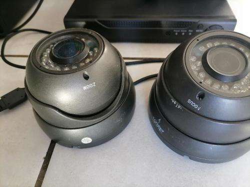 *MONTH END DEALS*CCTV SYSTEM*4CH DVR TB HDD+LINEVISION COLOUR CCD+2XEAGLEYE DOME*UNTESTED**
