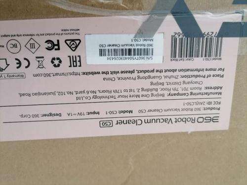 *WEEKEND SPECIAL*DEMO 360 ROBOT VACUUM/MOP C50 WITH MOP/CHARGING HUB/REMOTE*R3000 RETAIL