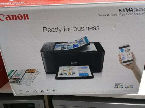 *STORAGE CLEARANCE*CANON TR4540 3 IN 1 WIFI COLOUR PRINTER IN BOX WITH INKX*ERROR 5100**