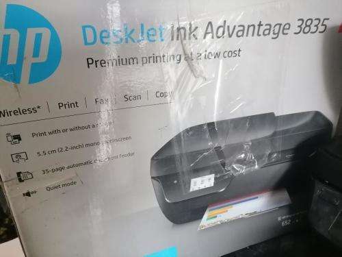 *STORAGE CLEARANCE*2 x HP PRINTERS*DESKJET 3835(NO POWER)DESKJET 2630 NOT TESTED*1 BID FOR BOTH*