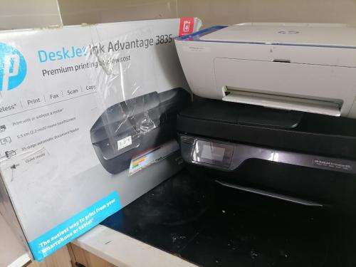 *STORAGE CLEARANCE*2 x HP PRINTERS*DESKJET 3835(NO POWER)DESKJET 2630 NOT TESTED*1 BID FOR BOTH*