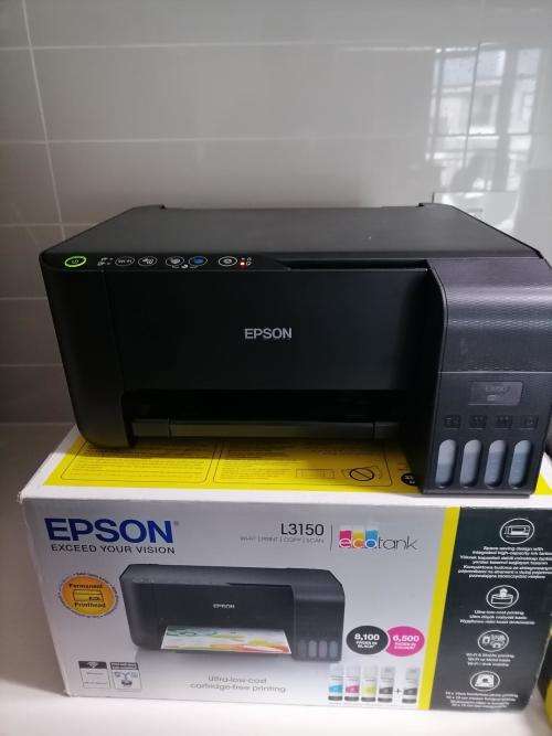 *WOW R30 FREIGHT*EPSON L3150 ECO TANK MULTIFUNTION PRINTER*PAPER LIGHT FLASHING*R4300 IN STORE**
