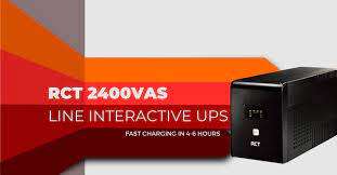 *WOW R30 FREIGHT* ONLY ONE*THIS LOADSHEDDING WILL NEVER END*BRAND NEW RCT 2400VA UPS IN BOX*R3200