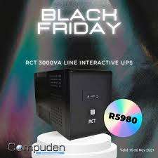 *WOW R30 FREIGHT*LOADSHEDDING SORTED*ONLY ONE*BRAND NEW RCT 3000VAS UPS*OVER R5000 ON BOB SHOP**