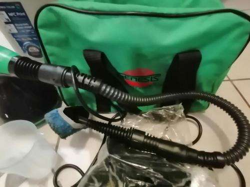 *WOW R30 FREIGHT*GENESIS STEAM MOP IN CARRY BAG WITH ALL ATTACHMENTS***