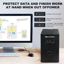 *FLASH FRIDAY DEAL*R30 FREIGHT*TALKS OF STAGE 8 LOADSHEDDING!**BRAND NEW BLUE CARBON 1200VA 720W UPS