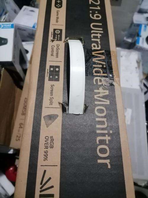 *LATE ENTRY*WOW R30 FREIGHT*UNTESTED*LG 25INCH  ULTRA WIDE MONITOR IN BOX*NO POWER CORD*NOT TESTED**