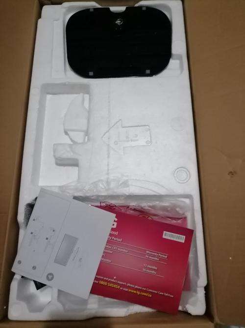 *LATE ENTRY*WOW R30 FREIGHT*UNTESTED*LG 25INCH  ULTRA WIDE MONITOR IN BOX*NO POWER CORD*NOT TESTED**
