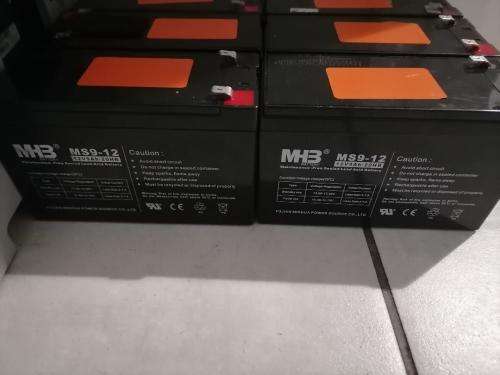 *WOW R30 FREIGHT*LOT OF 6 X 12-9AH UPS BATTERIES*THEY HAVE VOLTAGE/LIFE NOT KNOWN**