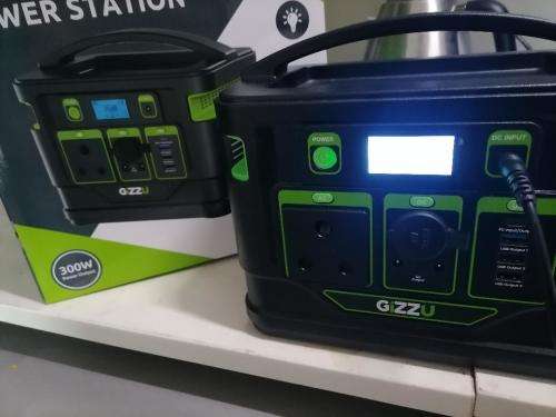 ***R30 FREIGHT*GIZZU 296 PORTABLE POWER STATION*AC NOT WORKING*R8500 NEW ON BOBSHOP**