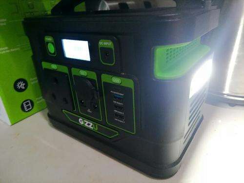 ***R30 FREIGHT*GIZZU 296 PORTABLE POWER STATION*AC NOT WORKING*R8500 NEW ON BOBSHOP**