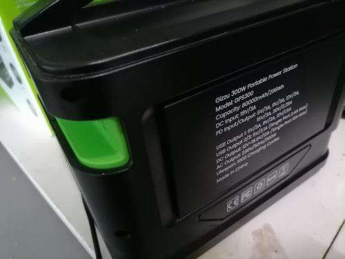 ***R30 FREIGHT*GIZZU 296 PORTABLE POWER STATION*AC NOT WORKING*R8500 NEW ON BOBSHOP**