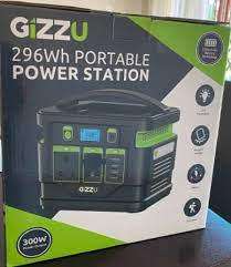 ***R30 FREIGHT*GIZZU 296 PORTABLE POWER STATION*AC NOT WORKING*R8500 NEW ON BOBSHOP**