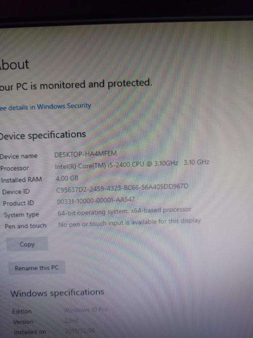 *LAST ONE***R30 FREIGHT*I5 MECER PROFICENT SLIM TOWER*4GB RAM,250GB HDD*WINDOWS 10+OFFICE**