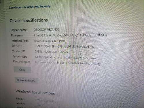 *AWESOME I5 8GB GAMING PC SETUP*LED PC BOX, LED KEYBOARD/MOUSE+SPEAKERS+SAMSUNG SCREEN*R30 FREIGHT