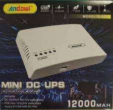 NEW ANDOWL 12000MAH UPS**RUN YOUR WIFI,CCTV,FIBRE