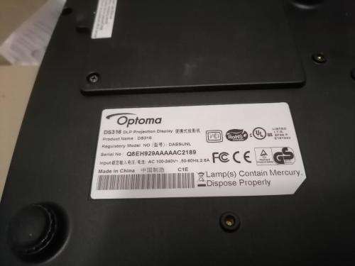 *BIRTHDAY  DEALS*R30 FREIGHT*PRE OWNED OPTOMA DS316 PROJECTOR*TOP QUALITY*WORKING 100%**