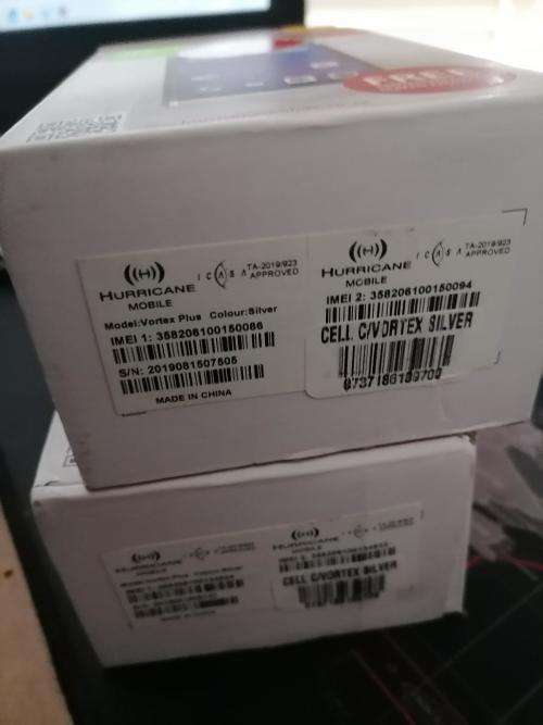 *BIRTHDAY  DEALS*R30 FREIGHT*BUY ONE GET ONE FREE**2 X BRAND NEW HURRICANE VORTEX+ PHONES**