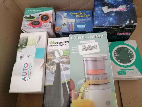 **FRESH NEW MONTH DEALS***R30 FREIGHT**BULK LOT OF UNTESTED HOUSEHOLD ITEMS*ONE BID FOR THE LOT*
