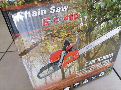 *SPRING SPECIAL*R30 FREIGHT*AWESOME BRAND NEW TANDEM 45CC CHAINSAW IN BOX WITH CHAIN/BAR ETC**