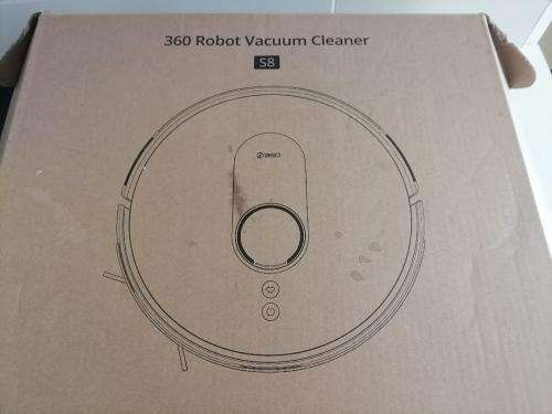 *AWESOME AUGUST*R30 FREIGHT*360 S8 SMART ROBOT VAC IN BOX WITH MOP/CHARGER*SENSOR ERROR*R7200 NEW***
