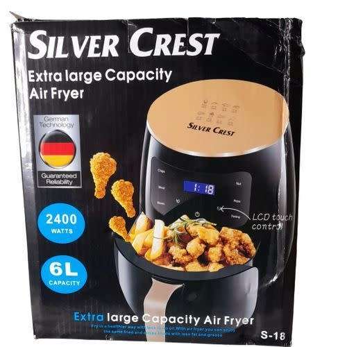*WEEKEND SPECIAL*R30 FREIGHT**DIGITAL SILVERCREST 6L DIGITAL AIR FRYER IN BOX(NOT HEATING)LOOKS NEW