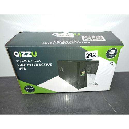 **ONLY ONE*R30 FREIGHT*AWESOME UNIT**BRAND NEW GIZZU 1000VA UPS IN BOX*R1800 RETAIL**