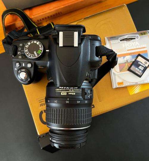 *LIKE NEW NIKON D3100 DSLR CAMERA WITH LENSE,CHARGER,MANUAL,8GB CARD,ORIGINAL BOX ETC*OVER R10 000**