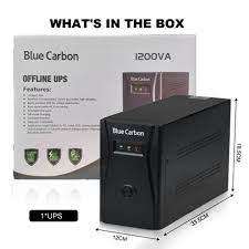 *LIMITED OFFER***R30 FREIGHT!**BRAND NEW BLUE CARBON 1200VA 720W UPS IN BOX*R1400**