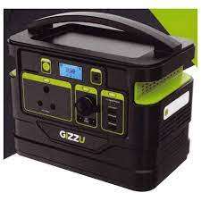 *LAST OF THIS ITEM ON OFFER* GIZZU 518 PORTABLE POWER STATION  WITH ACCESSORIES