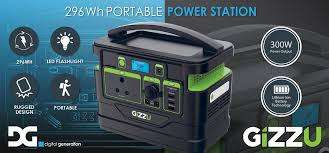 *FREE FREIGHT BLACK FRIDAY DEALS**GIZZU 296 POWER STATION IN BOX WITH CABLES ETC*R7000 RETAIL*