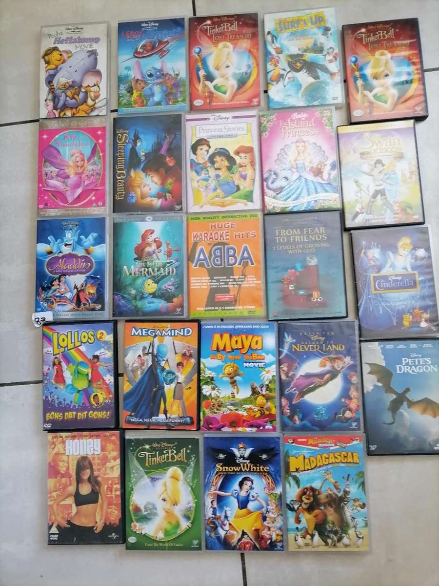********SHOP CLOSURE******R30 FREIGHT*BULK LOT OF KIDS DVDS***ONE BID FOR THE LOT***