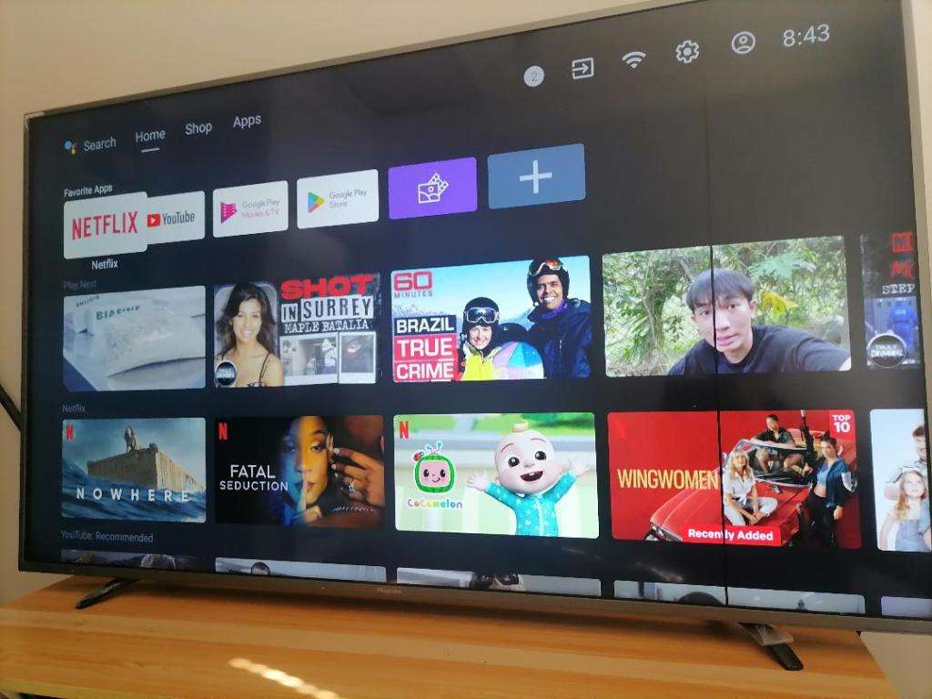 *AWESOME DEAL*R30 FREIGHT*HISENSE 58 ` Ultra HD Smart ULED TV*ONE SMALL LINE ON SCREEN*R10 000 NEW