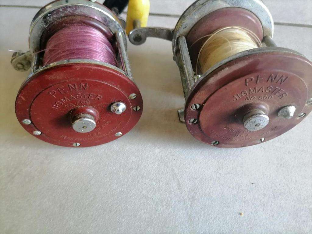 *SHOP CLOSURE*R30 FREIGHT*BULK LOT OF FISHING EQUIPMENT*2 X PENN 500 REELS,BAGS,LURES,HOOKS,SINKERS*
