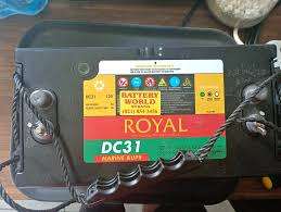 *GRAB THIS DEAL*R30 FREIGHT*ROYAL DC31 100AH MARINE AND UPS DEEP CYCLE BATTERY 100%*R3500 RETAIL**