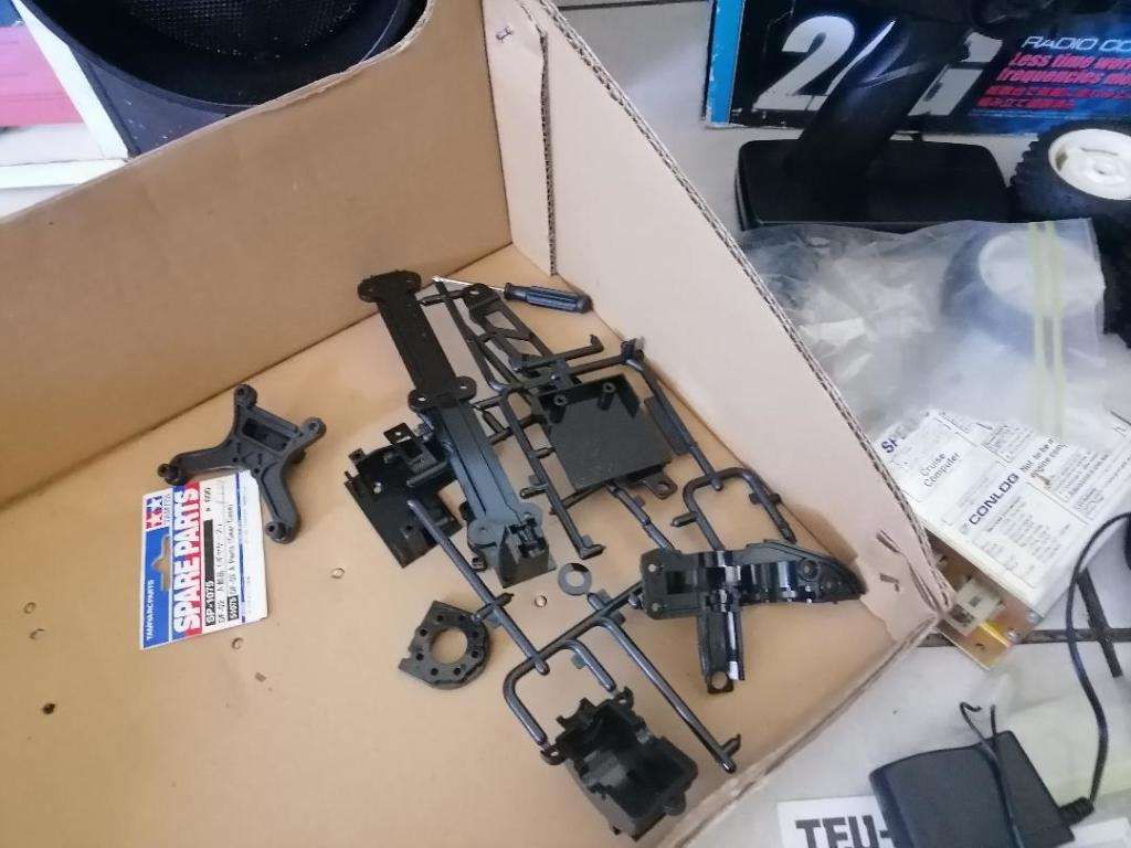 *YEAR END CLEARANCE**R30 FREIGHT**TAMIYA EXPERT BUILT RC CAR WITH REMOTE,SPARES ETC*WORKING**