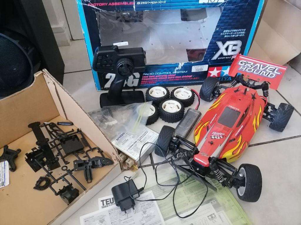 *YEAR END CLEARANCE**R30 FREIGHT**TAMIYA EXPERT BUILT RC CAR WITH REMOTE,SPARES ETC*WORKING**