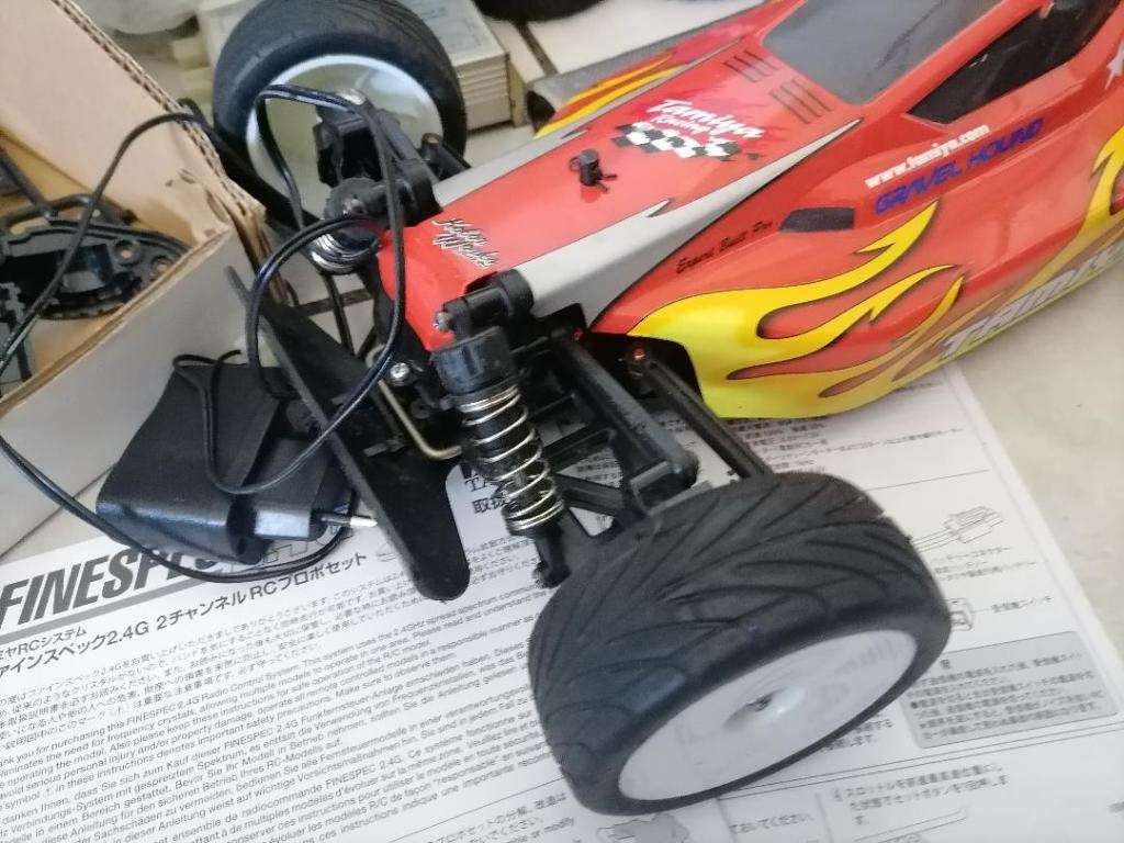 *YEAR END CLEARANCE**R30 FREIGHT**TAMIYA EXPERT BUILT RC CAR WITH REMOTE,SPARES ETC*WORKING**