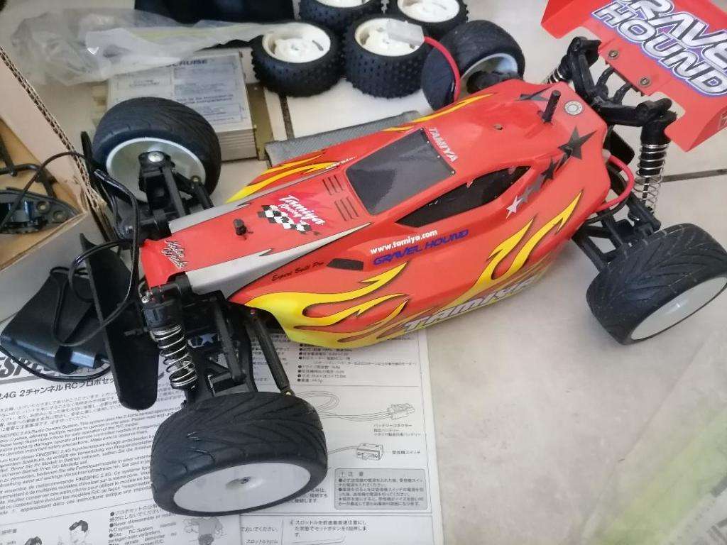 *YEAR END CLEARANCE**R30 FREIGHT**TAMIYA EXPERT BUILT RC CAR WITH REMOTE,SPARES ETC*WORKING**